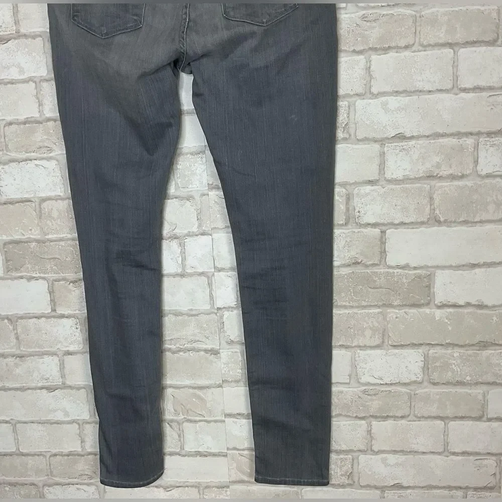 Hudson Spark Super Skinny Gray Jeans Size 30